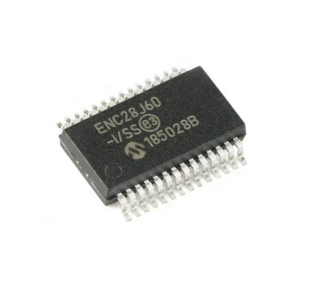 ENC28J60-I/SS SSOP-28 Ethernet controller chip with 8KB RAM