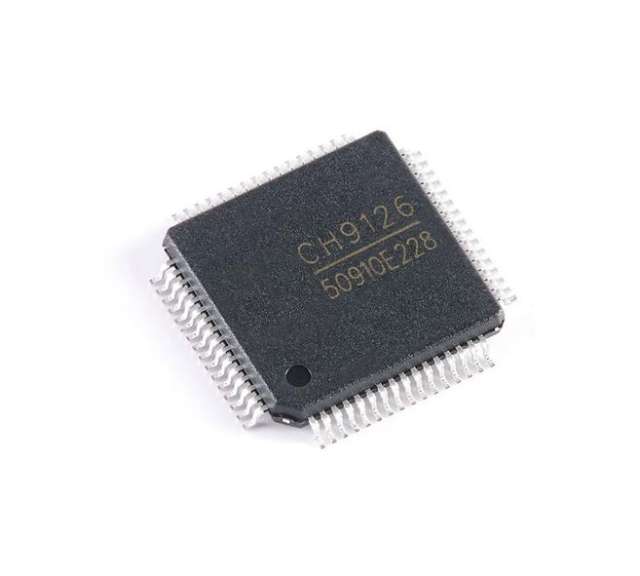 CH9126 LQFP-64 SNTP network timing chip, serial port to Ethernet converter
