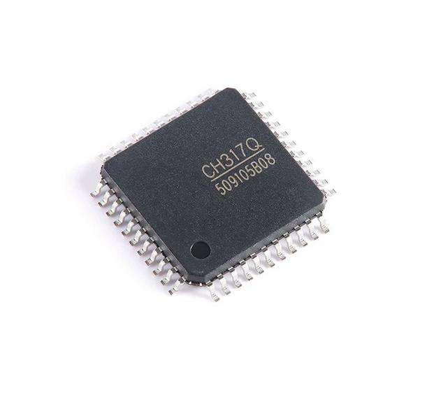 CH317Q LQFP-44 USB2.0 Extender Control IC USB to Ethernet Long-Distance HUB Expansion