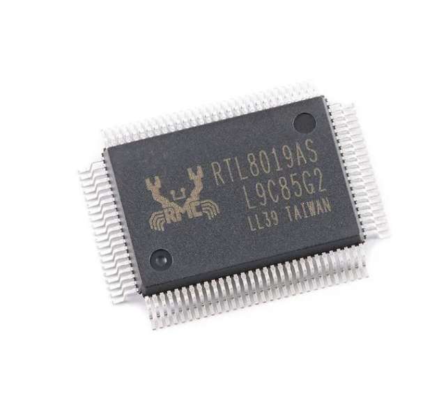 RTL8019AS-LF TQFP-100 Full-Duplex Ethernet Controller