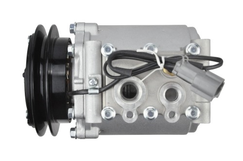 Excavator Air Conditioner Compressor For Cat 320B 320CU