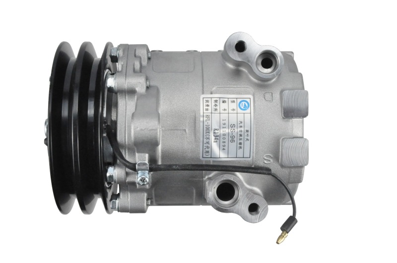 Excavator Air Conditioner Compressor For Cat 306C 306E