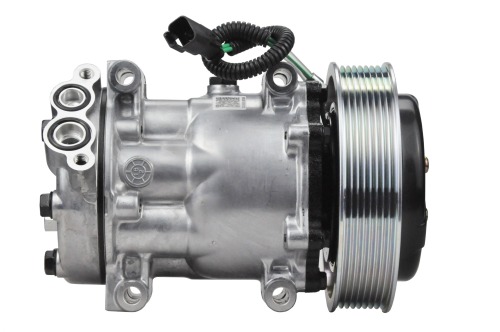 Excavator Air Conditioner Compressor For Cat 313D 336E