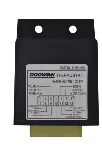 Excavator Air Conditioner Controller For SY55 60 THERMOSTAT