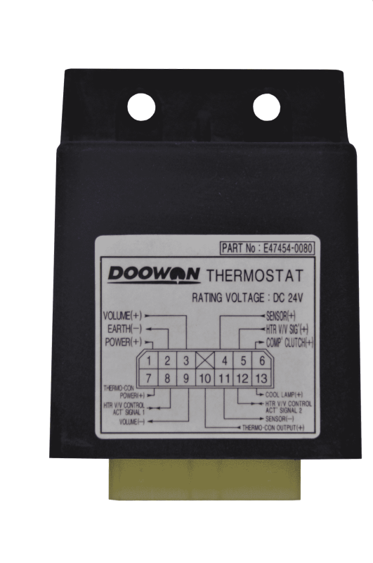 Excavator Air Conditioner Controller For SY55 60 THERMOSTAT