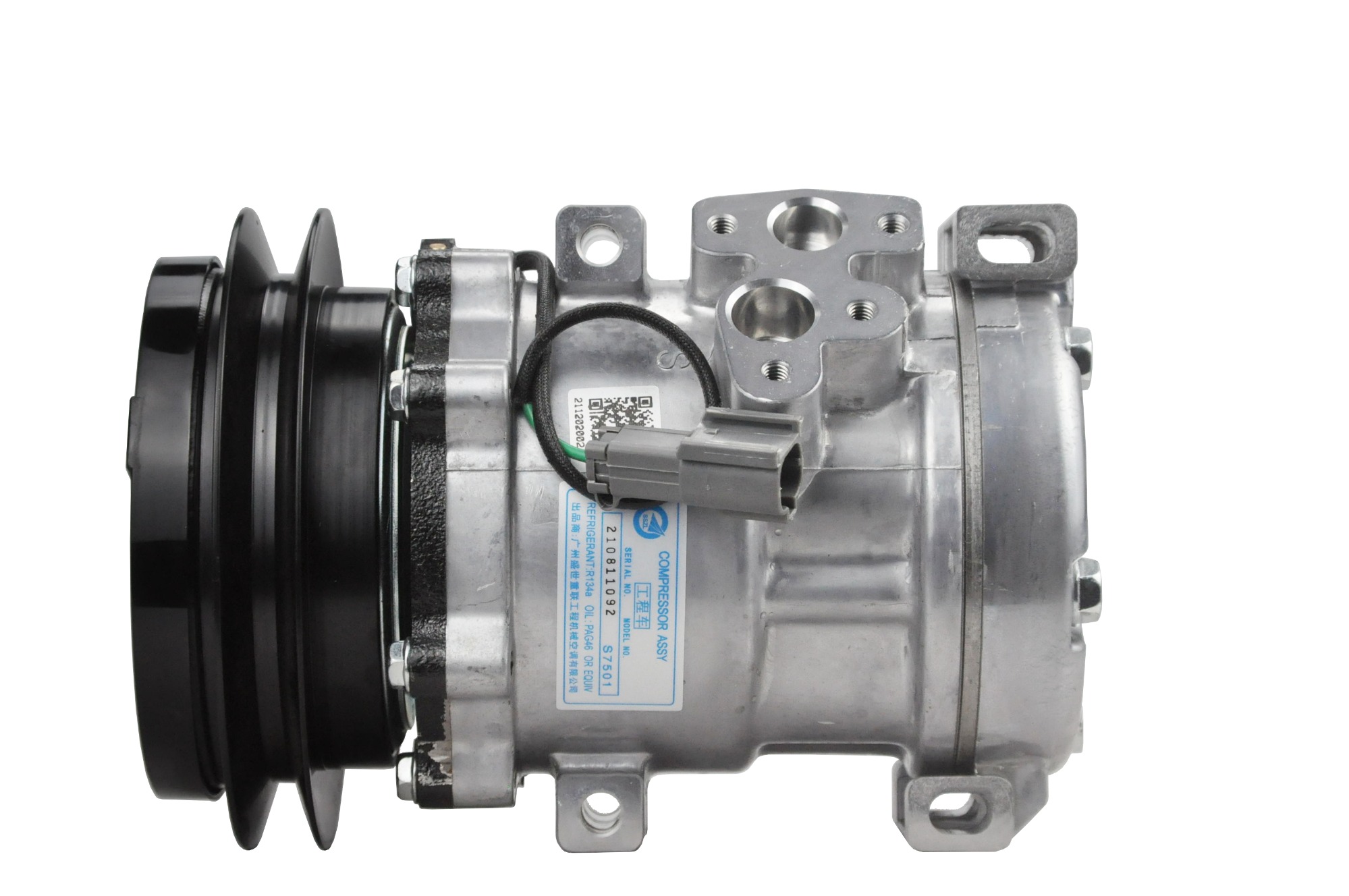 Excavator Air Conditioner Compressor For PC-7-8