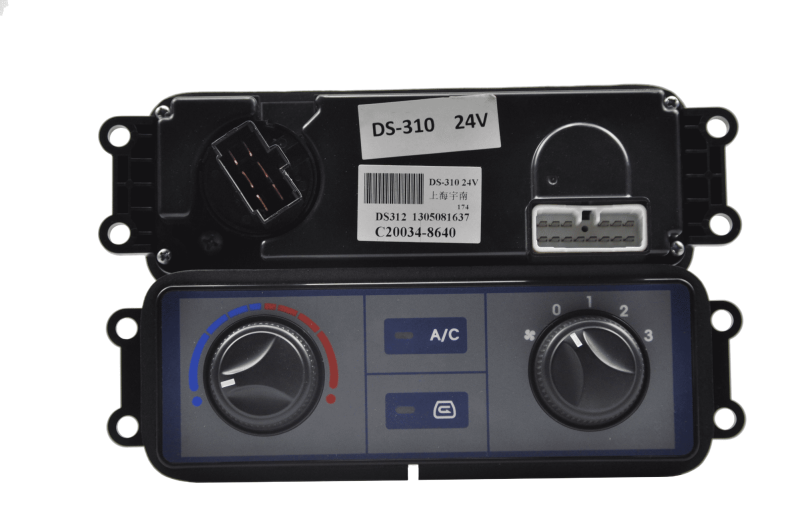 Excavator Air Conditioner Controller For SY60 65