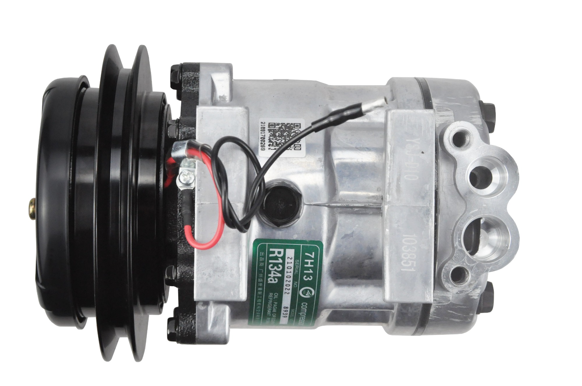 Excavator Air Conditioner Compressor For EX60US-3F