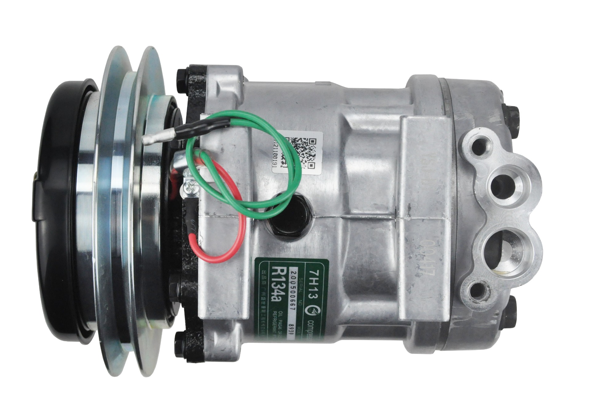Excavator Air Conditioner Compressor For SK-A