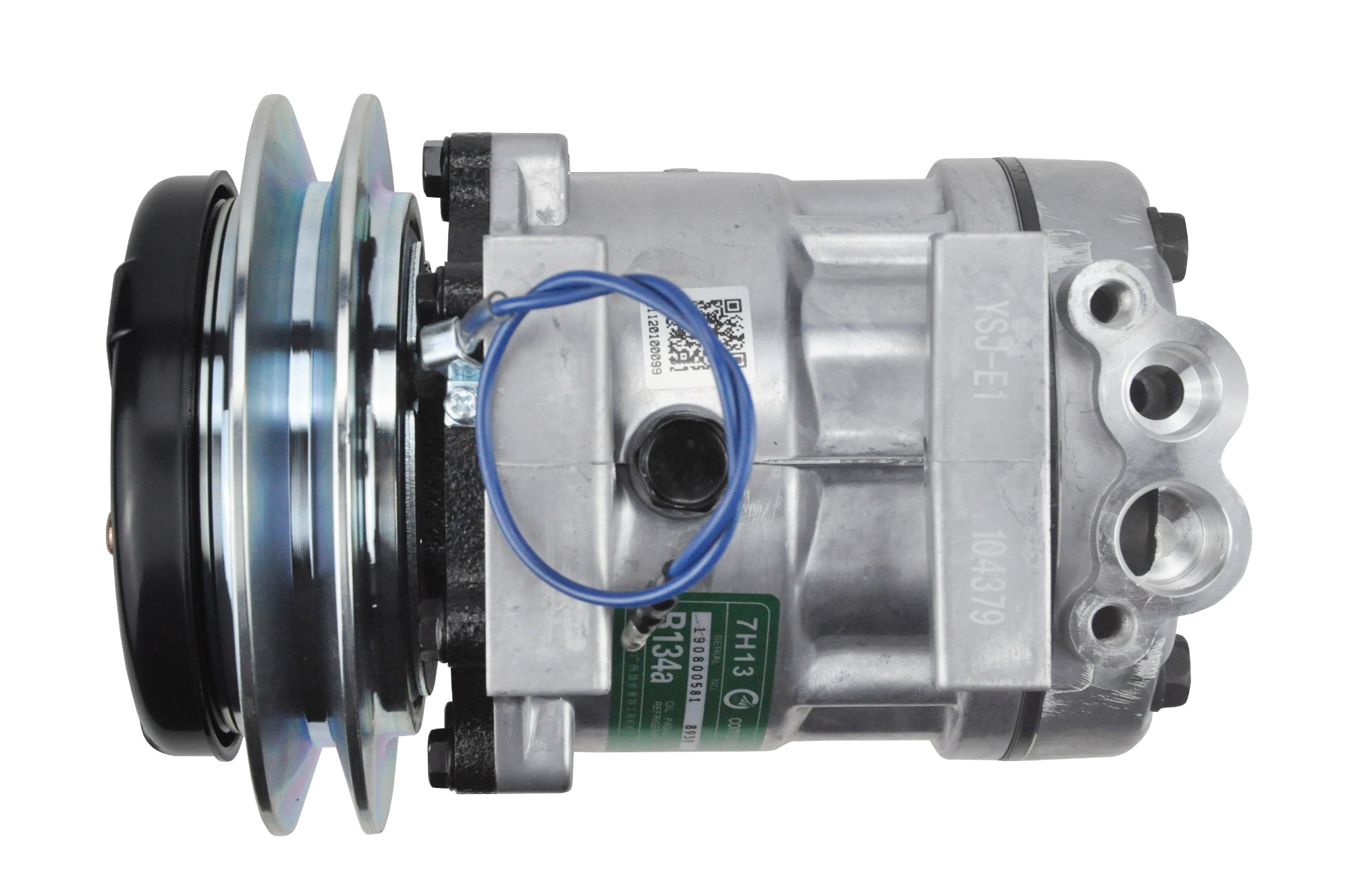 Excavator Air Conditioner Compressor For SK-8