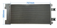 Truck Air Conditioner Condenser For DONGFENG GX