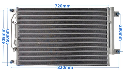Truck Air Conditioner Condenser For FOTON Auman GTL