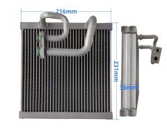 Truck Air Conditioner Evaporator For DONGFENG DUOLIKA