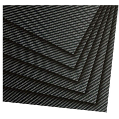 Carbon Fiber Products Customized 3K Twill Matte Carbon Fiber Sheet Material Carbon Fabric Sheet Panel 500*500MM