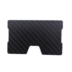Carbon Fiber Minimalist Slim Wallet, RFID Blocking Credit Card Holder