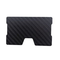 Carbon Fiber Minimalist Slim Wallet, RFID Blocking Credit Card Holder