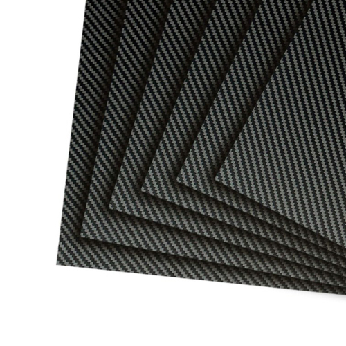 Carbon Fiber Products Customized 3K Twill Matte Carbon Fiber Sheet Material Carbon Fabric Sheet Panel 500*500MM