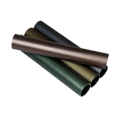 China Cusom Made High Quality Carbon Fiber Products Carbon Fiber Tubes High strength Carbon Fiber 3k Plain Glossy Tube 3K Twill Matt Carbon Fiber Tube Processing For Mechanical Equipment
