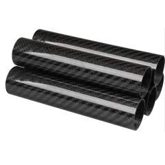China Cusom Made High Quality Carbon Fiber Products Carbon Fiber Tubes High strength Carbon Fiber 3k Plain Glossy Tube 3K Twill Matt Carbon Fiber Tube Processing For Mechanical Equipment