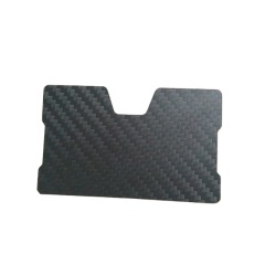 Carbon Fiber Minimalist Slim Wallet, RFID Blocking Credit Card Holder, Card Holder Front Pocket Wallet