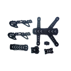 China Custom Made High Quality Carbon Fiber Parts Carbon Fiber Drone Frame Parts Drone Assembly Parts