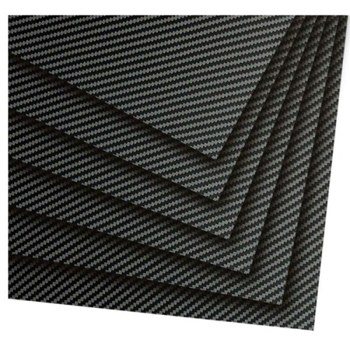 Carbon Fiber Products Customized 3K Twill Matte Carbon Fiber Sheet Material Carbon Fabric Sheet Panel 500*600MM