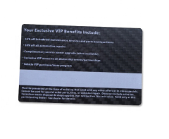 Custom Made 3K Twill Matte Carbon Fiber Bank Card Carbon Fiber VIP Card Carbon Fiber Cards