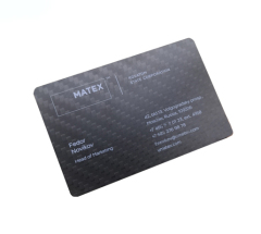 3K Carbon Fiber Processing Parts New 3k Twill Matt Carbon Fiber Cards Carbon Fiber Customized Business Card
