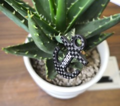 Promotion Gift High Quality Customized 3K Carbon Fiber Bracelet Carbon Fiber Pendant Carbon Fiber Ornaments