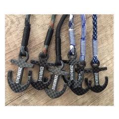 Promotion Gift High Quality Customized 3K Carbon Fiber Bracelet Carbon Fiber Pendant Carbon Fiber Ornaments