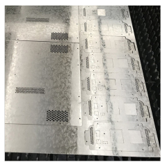 OEM Customized Sheet Metal Service Sheet Metal Fabrication Parts Punching Holes Panel Parts