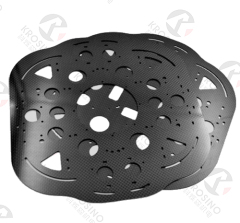3K Plain Matt Carbon Fiber Parts CNC Cutting Carbon Fiber Spare Parts, Carbon Fiber Sheet Cutting Parts 3K Carbon Fiber Processing Parts