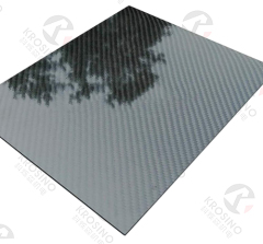 Carbon Fiber Products Customized 3K Plain Matt / Twill Matt Carbon Fiber Sheet Material Carbon Fabric Sheet Panel 500*500MM