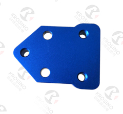 CNC Milling Machining Parts CNC Aluminum Parts With Blue Anodizing Service