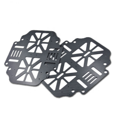 Custom Made Carbon Fiber Parts CNC Cutting Carbon Fiber Sheet Parts 3K Carbon Fiber Processing Parts