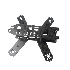 Custom 3K Plain Glossy Carbon Fiber Parts CNC Cutting Carbon Fiber Spare Parts, Carbon Fiber Drone Parts