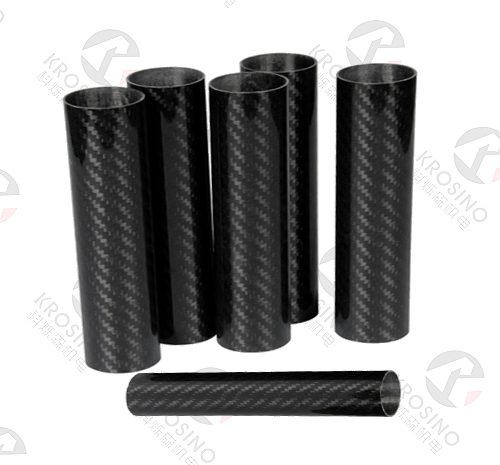 China Cusom Made High Quality Carbon Fiber Products Carbon Fiber Tubes High strength Carbon Fiber 3k Plain Glossy Tube
