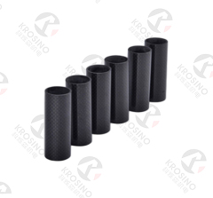 Customized Plain Glossy Carbon Fiber Tubes