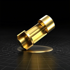 China Made Brass Parts Precise CNC Lathe Turning Processing Mechanical Spare Parts CNC Made Brass Parts