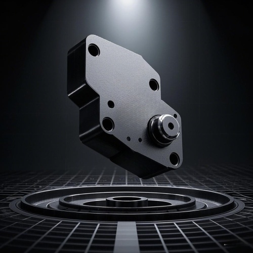 Custom Made CNC Aluminum Parts CNC Milling Machining Black Anodized Spare Parts
