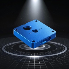 CNC Aluminium Service Custom Made Aluminium Machining Silver Anodized Aluminum Parts