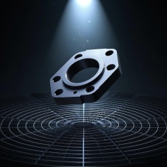 Custom Made CNC Aluminum Parts CNC Milling Machining Black Anodized Spare Parts