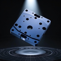 Custom Made Mechanical Parts Aluminum Block CNC Milling Machining Parts