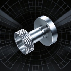 China Made Aluminum Knurling Parts CNC Turning Knurling Aluminum Alloy Spare Parts CNC Machining Parts