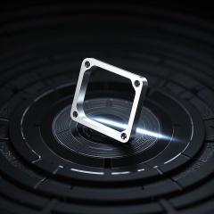 OEM Custom CNC Machining Parts Customized CNC Milling Parts Aluminum Alloy Machining Parts With Silver Anodized