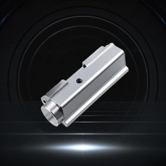 Silver Anodized Aluminum Sandblasting Parts CNC Machining Parts