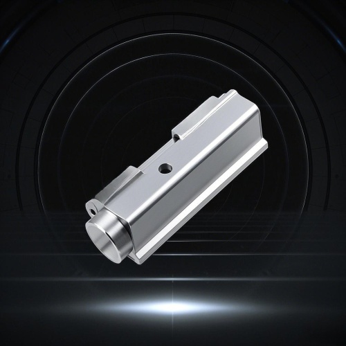 Silver Anodized Aluminum Sandblasting Parts CNC Machining Parts