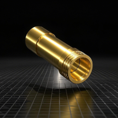 Aluminum Stainless steel Brass CNC Lathe Turning Parts High Quality CNC Machining Mechanical Rewind Roller Hub Parts