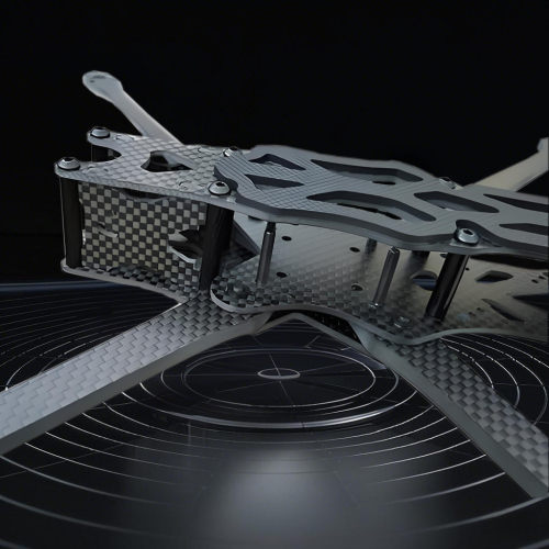 China Customized Carbon Fiber Drone Parts 3K Twill Matt Carbon Fiber Drone Frame Parts UAV Frame Components