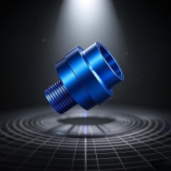 Turned Aluminum Alloy Parts for Textile Machines and Textile Customized - Aluminum Alloy Turning Service